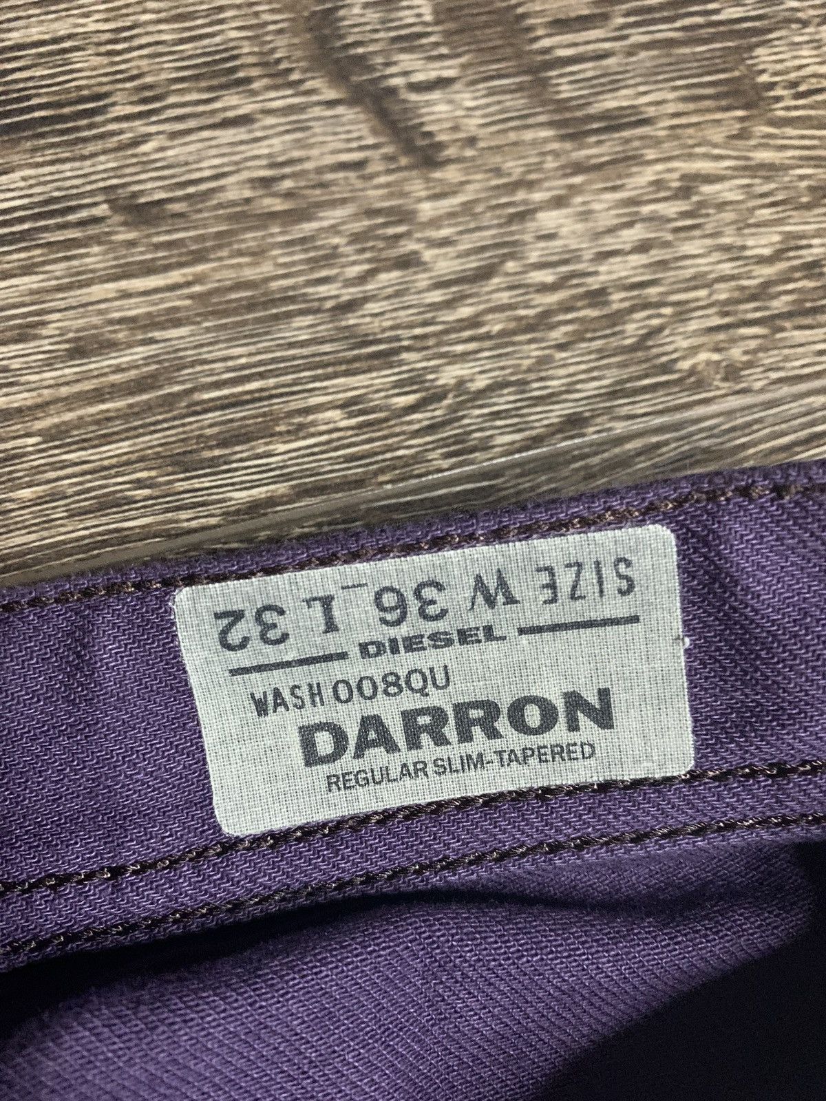 Diesel Diesel Denim Pants in Purple Size US 36 / EU 52 - 3 Thumbnail
