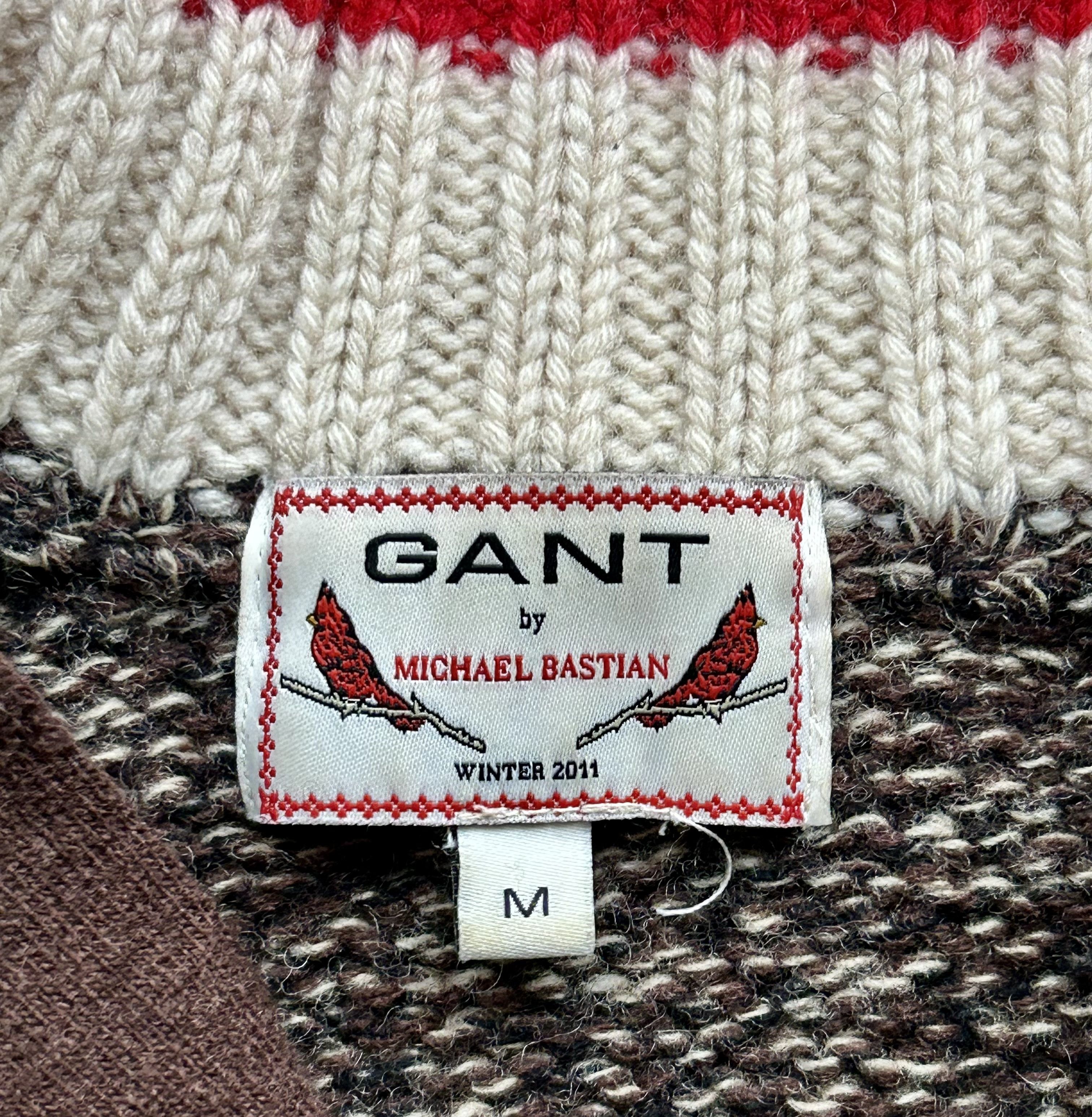 Gant × Michael Bastian 2011Y‼️MICHAEL BASTIAN & GANT Collab‼️‼️wool sweater vintage Size US M / EU 48-50 / 2 - 3 Thumbnail