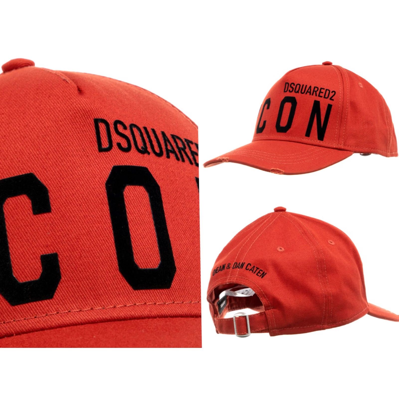 Dsquared2 DSQUARED2 BE ICON BE COOL Baseball Cap Trucker Hat New Size ONE SIZE - 7 Thumbnail