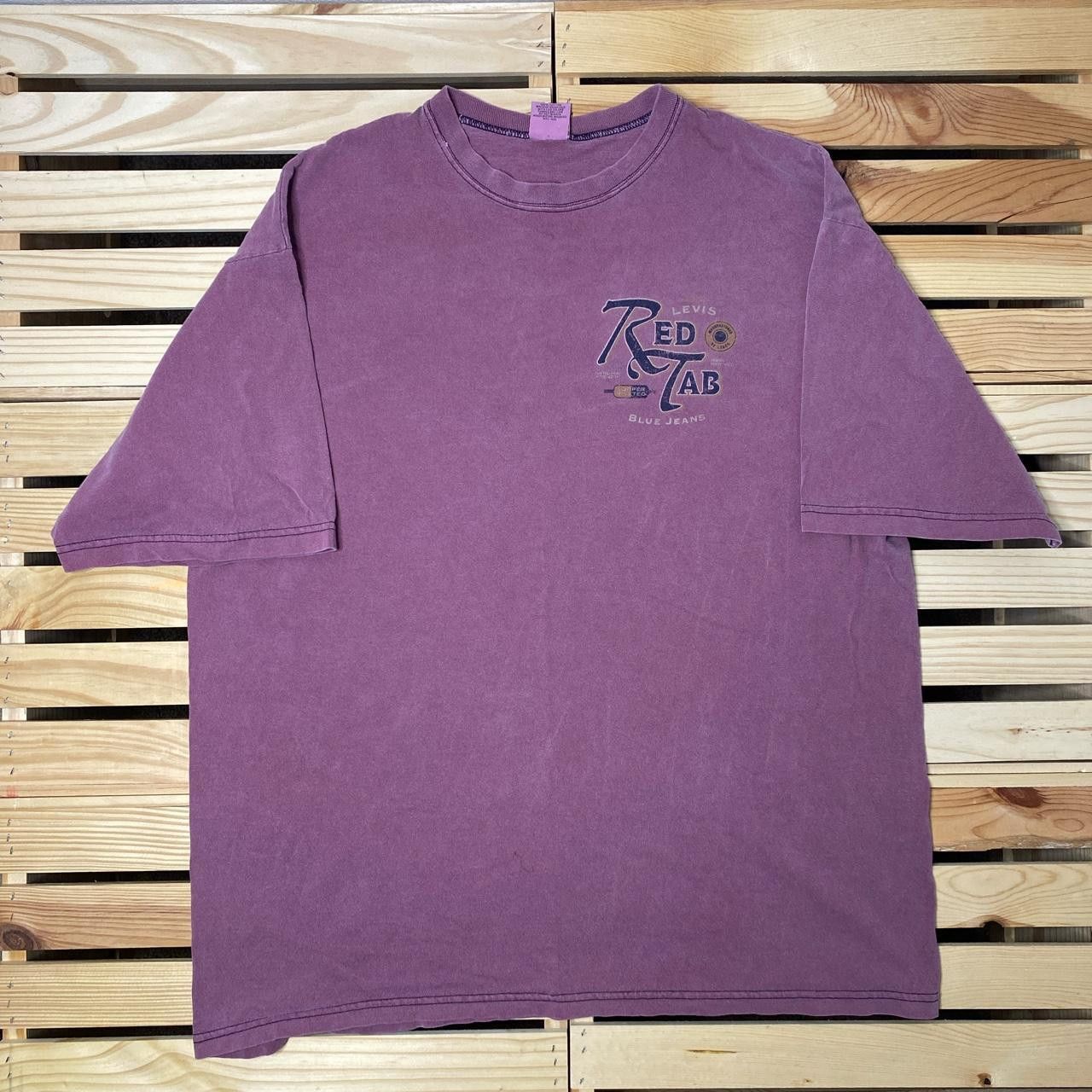 Levi's Vintage Levi's Faded Purple Tee Size Medium Size US M / EU 48-50 / 2 - 2 Thumbnail