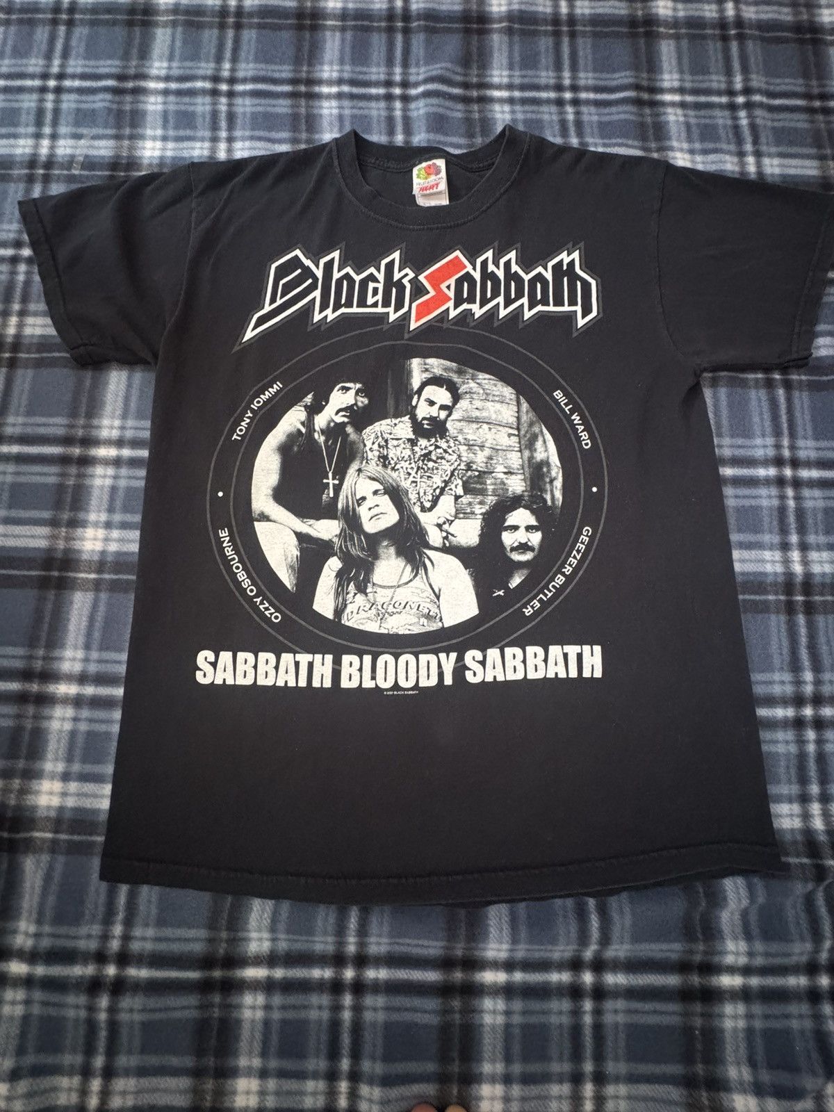 Fruit Of The Loom BLACK SABBATH BAND SHIRT 2007 FRUIT OF THE LOOM SIZE LARGE Size US L / EU 52-54 / 3 - 1 Thumbnail