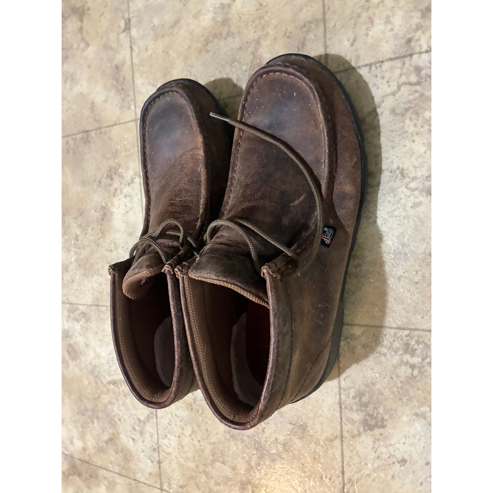 Twisted X Justin Twisted X Men’s Boots Size 10 Leather Upper stk#232. Size US 10 / EU 43 - 7 Thumbnail