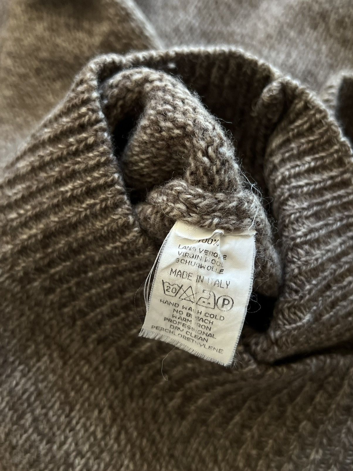 Gran Sasso Gran Sasso Crewneck wool Sweater – Brown / Size XL Size US XL / EU 56 / 4 - 7 Thumbnail