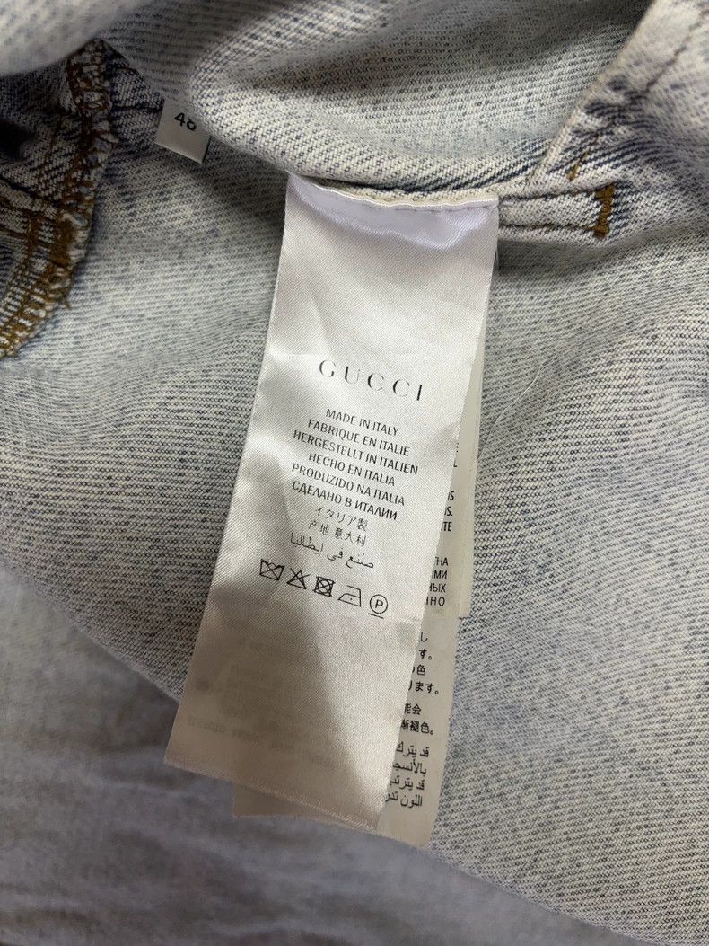 Gucci GucciTowel bear embroidered letter denim jacket 2503-Nextar Size US M / EU 48-50 / 2 - 3 Thumbnail