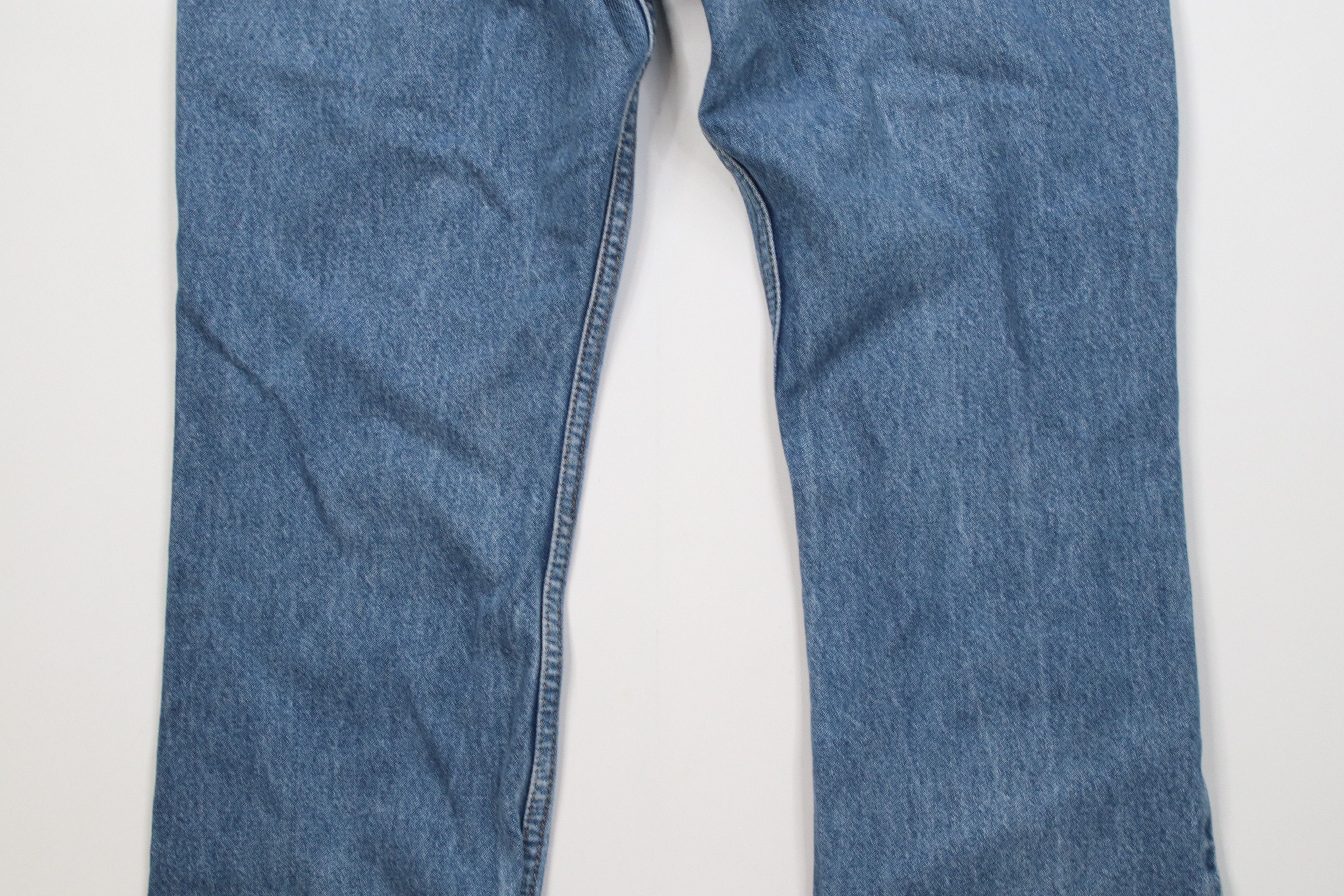 Levi's Vintage Y2K Levis 505 Off Regular Straight Leg Jeans Blue Size 32" / US 10 / IT 46 - 12 Thumbnail