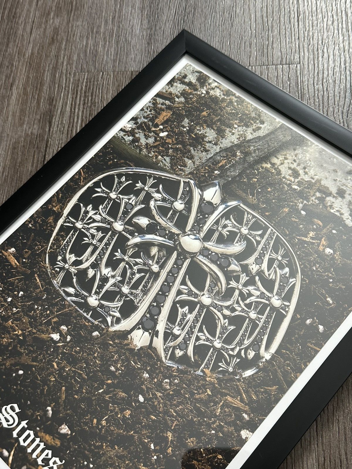 Chrome Hearts 🖤Chrome Hearts🖤 Ring 9x12 Framed Poster Size ONE SIZE - 3 Thumbnail