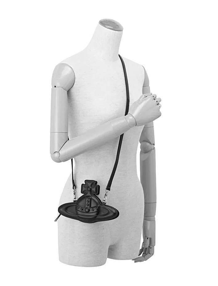 Vivienne Westwood Vivienne Westwood Nano Orb Leather Bag Size ONE SIZE - 4 Thumbnail