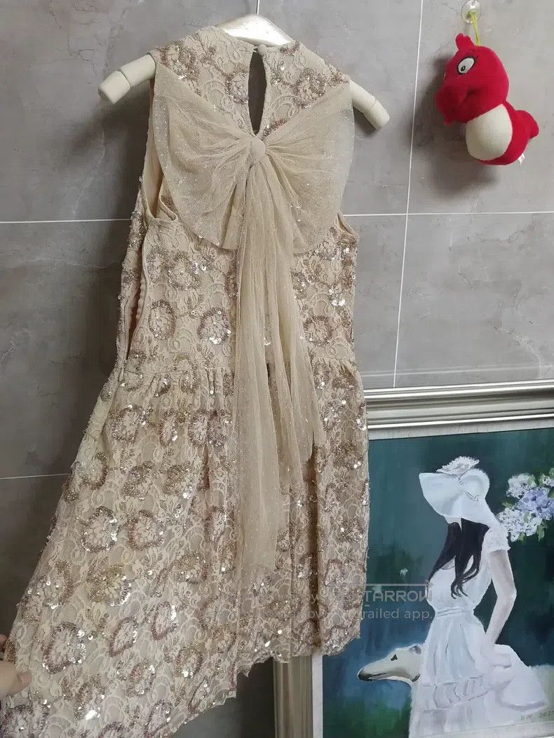 Valentino Valentino Gorgeous Heavy Industry sequin embroidered dress Size S / US 4 / IT 40 - 4 Thumbnail