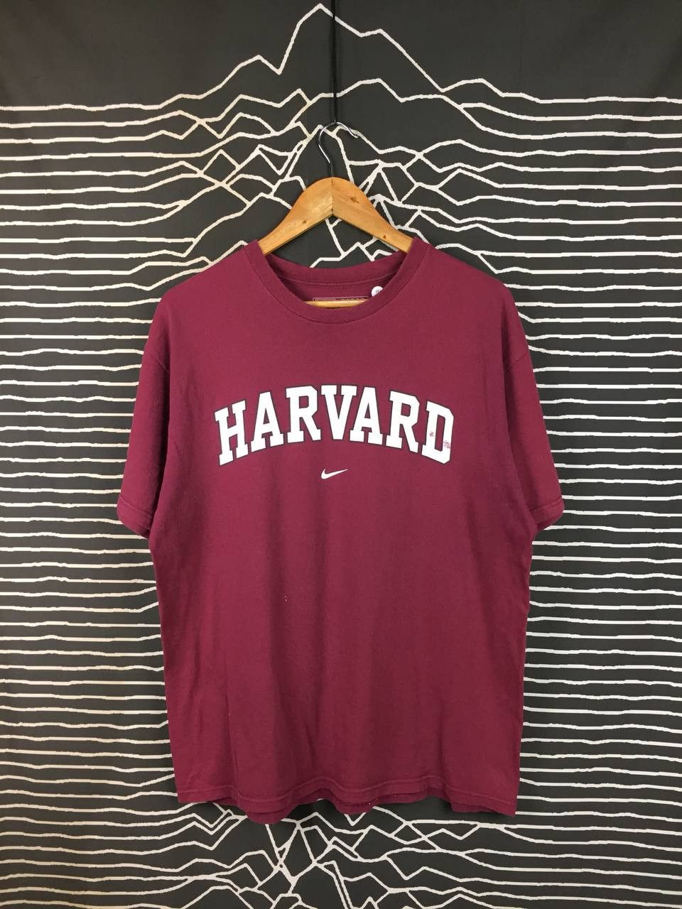 Nike Nike Team Harvard University Retro Collegiate Style Tee Size US M / EU 48-50 / 2 - 2 Thumbnail