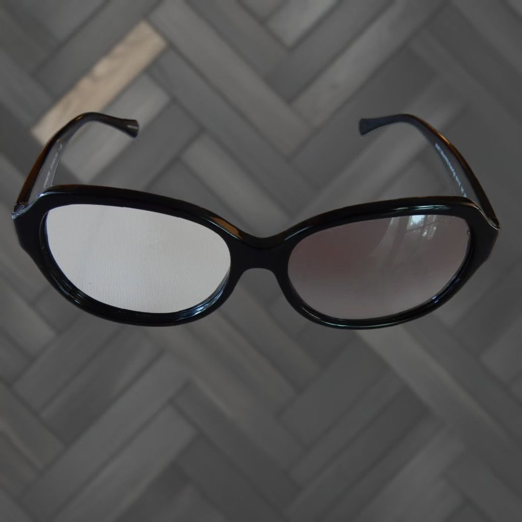 Coach VINTAGE Coach Sunglasses Women's Frames 59x16 140 Black Animal Print Fog Missing Lens Size ONE SIZE - 1 Thumbnail