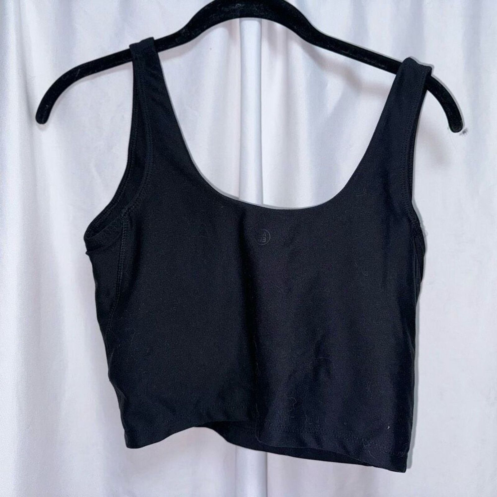 Sage Sage Collective Black Cropped Sports Bra | Sz M Size ONE SIZE - 4 Thumbnail
