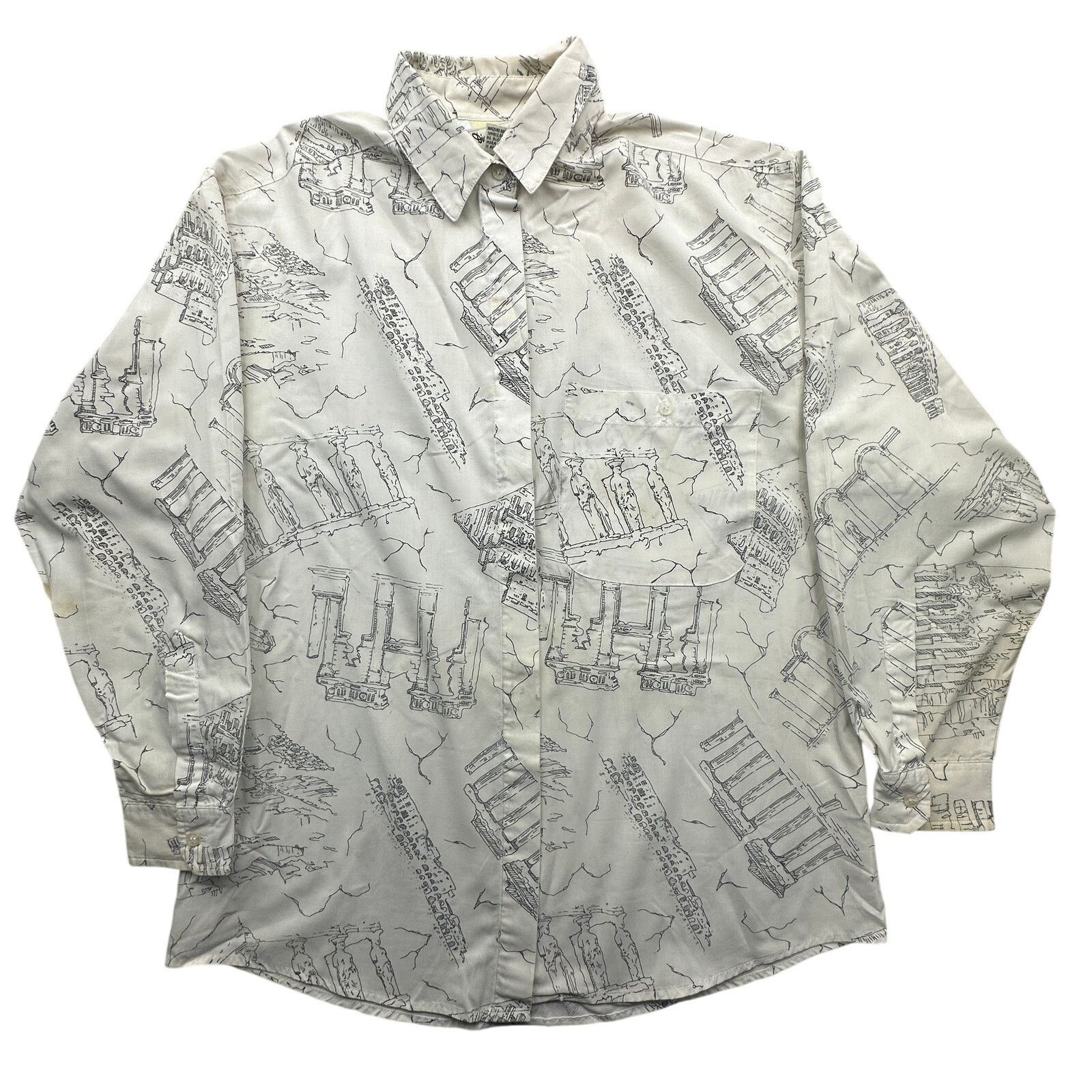 Diane von Furstenberg Diane Von Furstenberg Button Up Shirt Top Womens M White Size M / US 6-8 / IT 42-44 - 1 Thumbnail