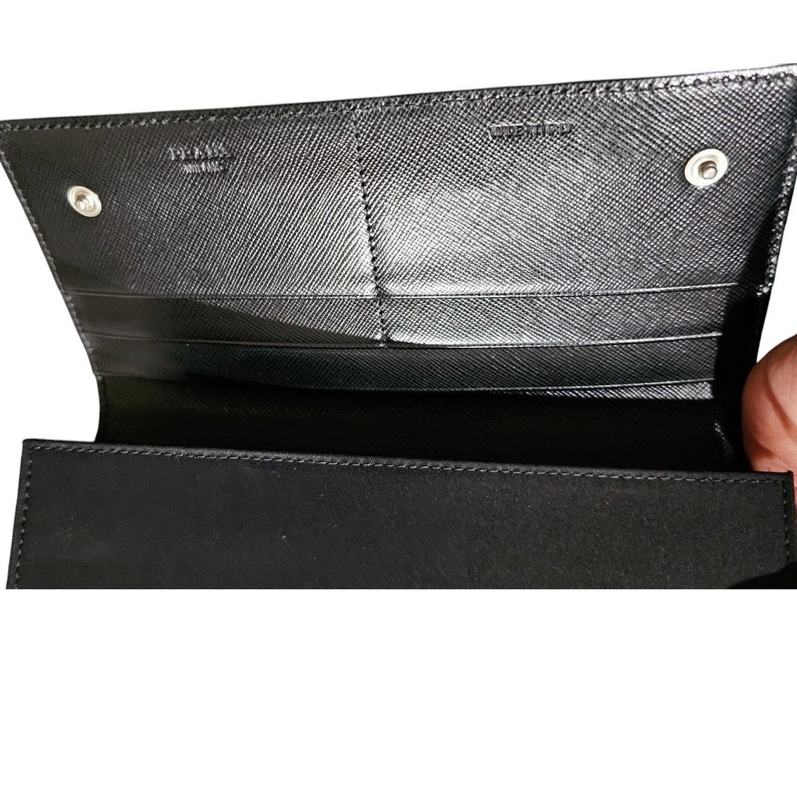 Louis Vuitton Prada Tesstuto Black Nylon Wallet Size ONE SIZE - 8 Thumbnail