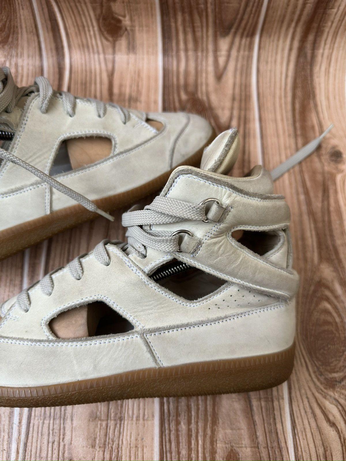 Maison Margiela Maison Margiela Archive GAT Replica Suede High tops Size US 6 / EU 39 - 10 Thumbnail