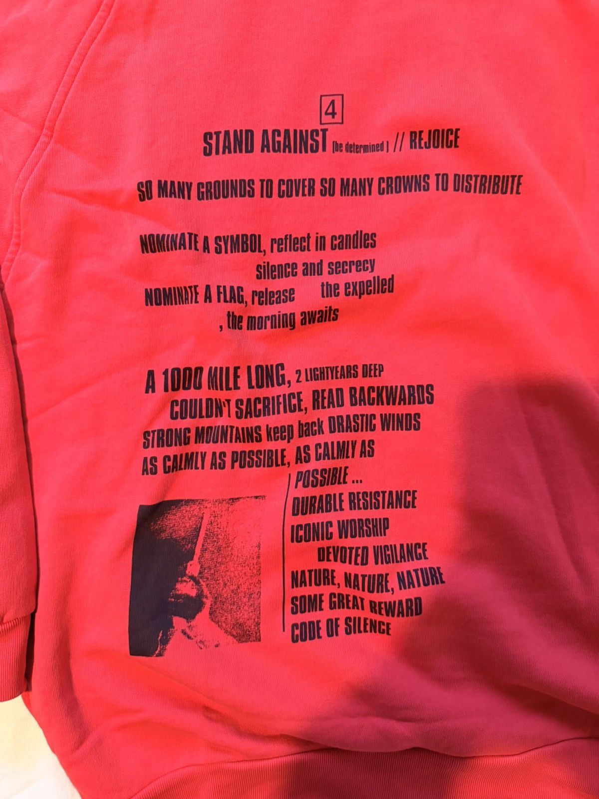 Raf Simons Raf Simons Archive Redux “Terror” hoodie Size US XL / EU 56 / 4 - 2 Thumbnail
