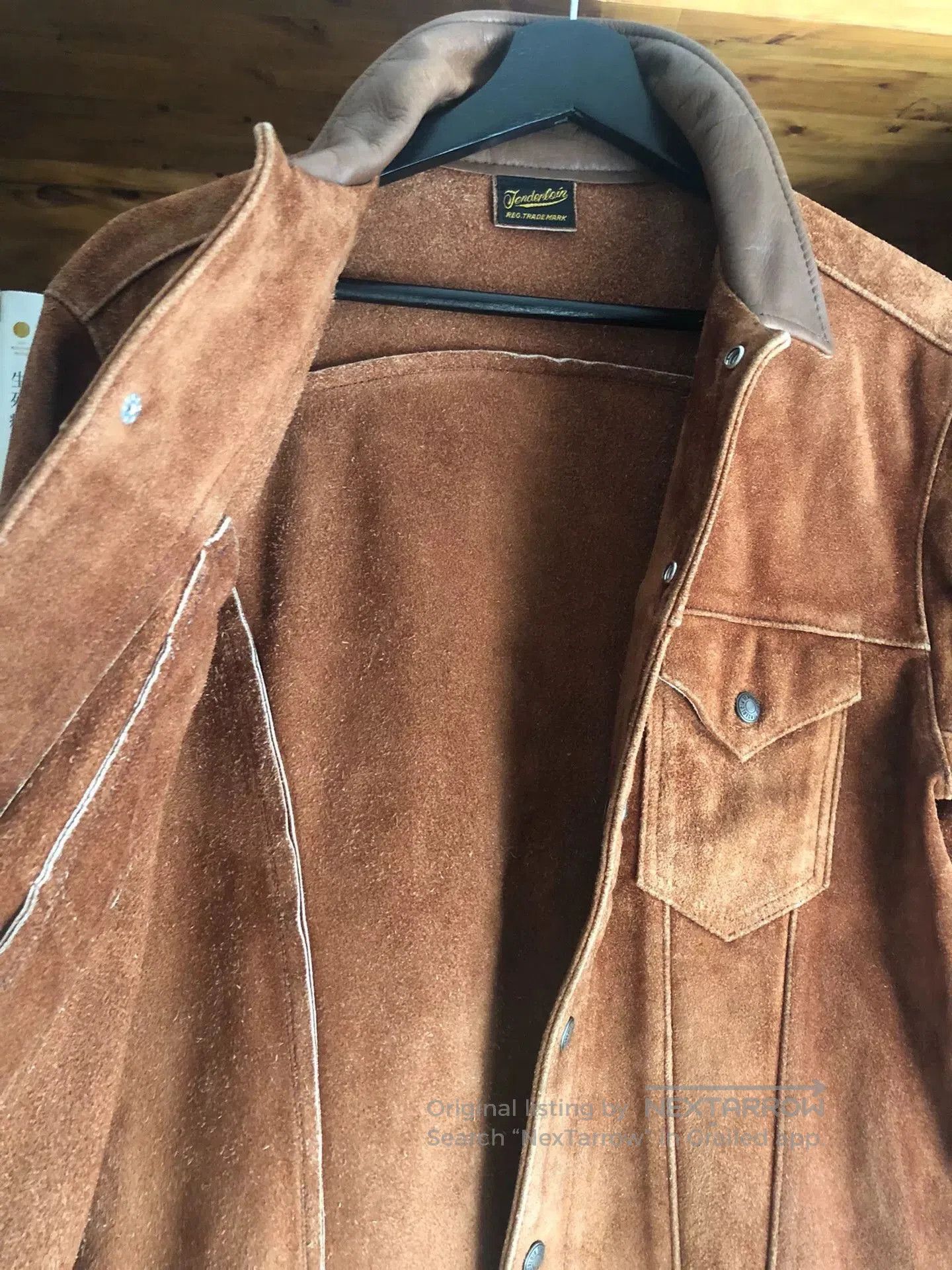 Tenderloin rare brown suede leather jacket. Size US S / EU 44-46 / 1 - 6 Thumbnail
