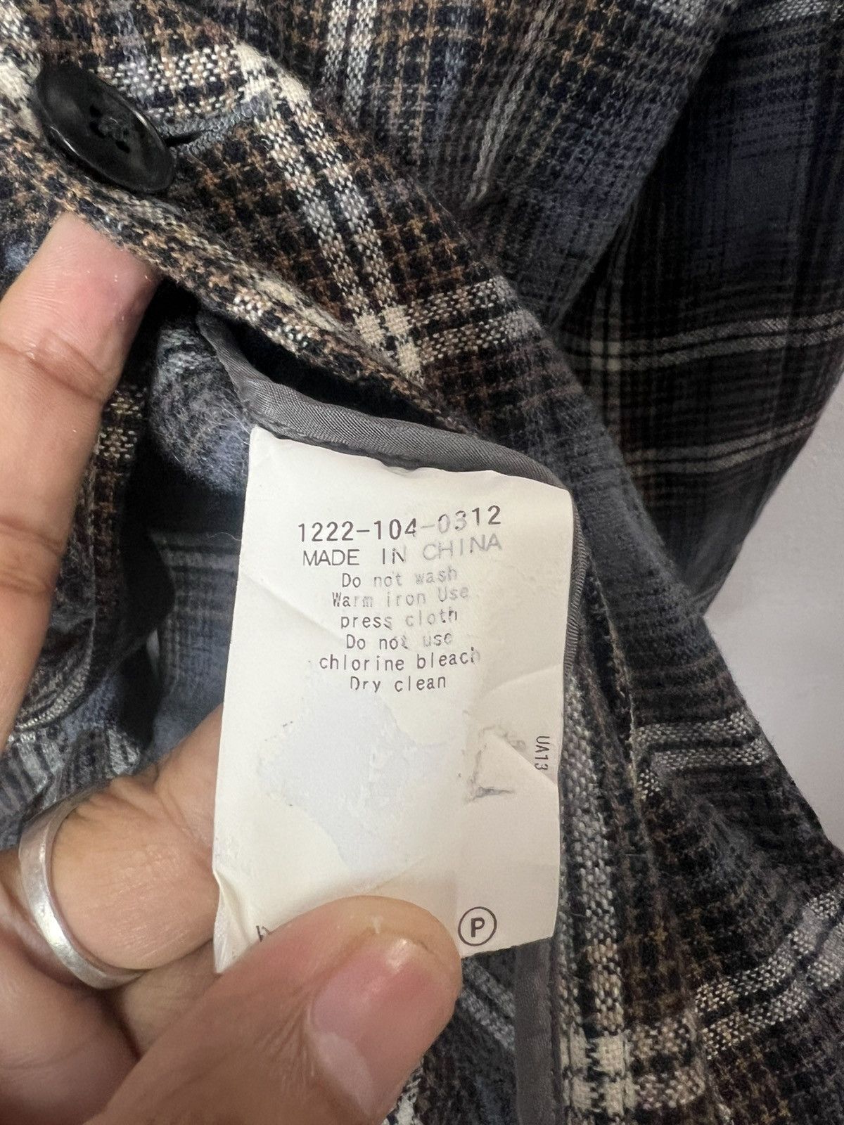 United Arrows Beauty & Youth United Arrows Plaid Flannel Jacket Size US M / EU 48-50 / 2 - 11 Thumbnail