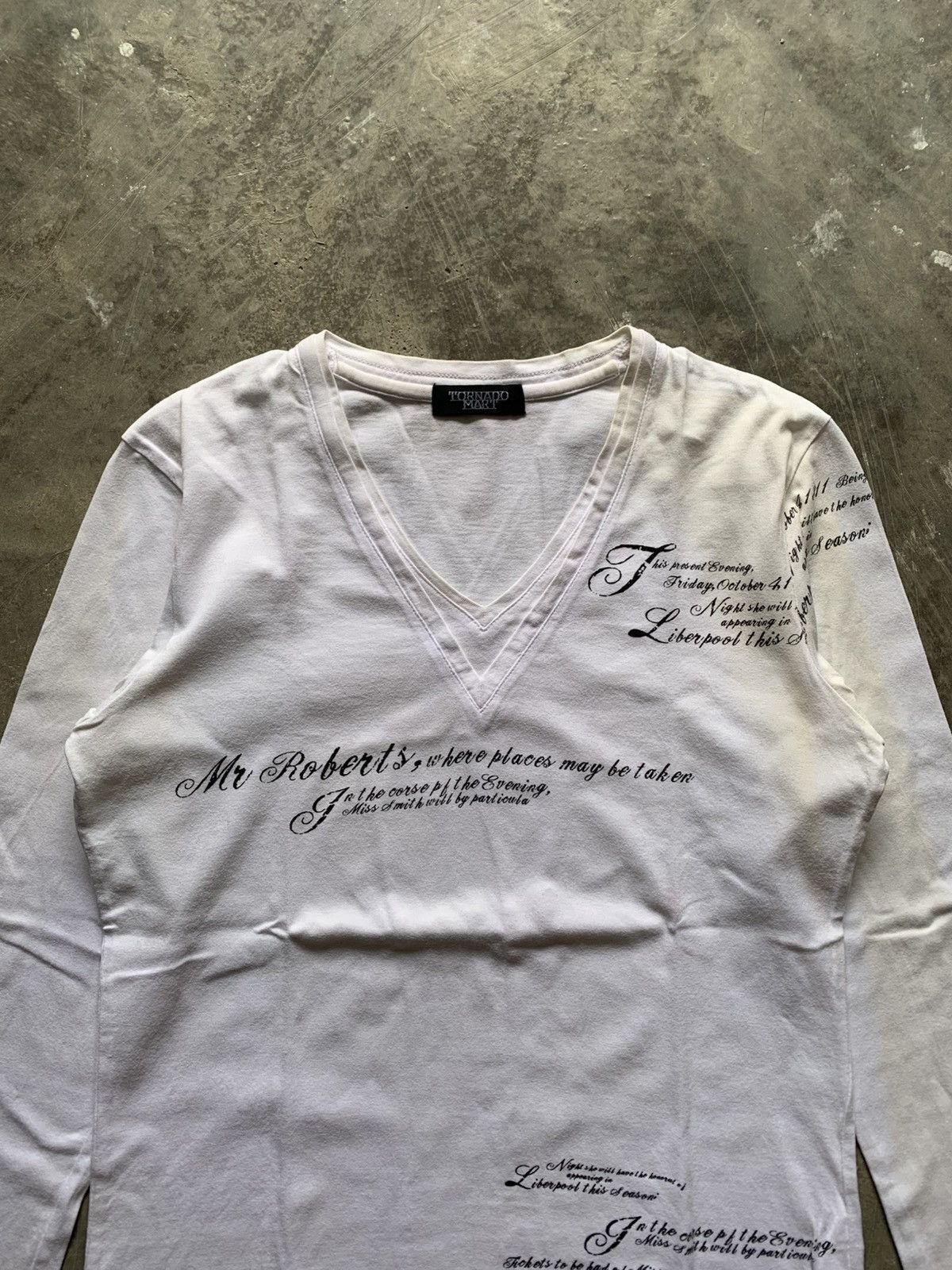 TORNADO MART POEM DOUBLE LAYER SLEEVE