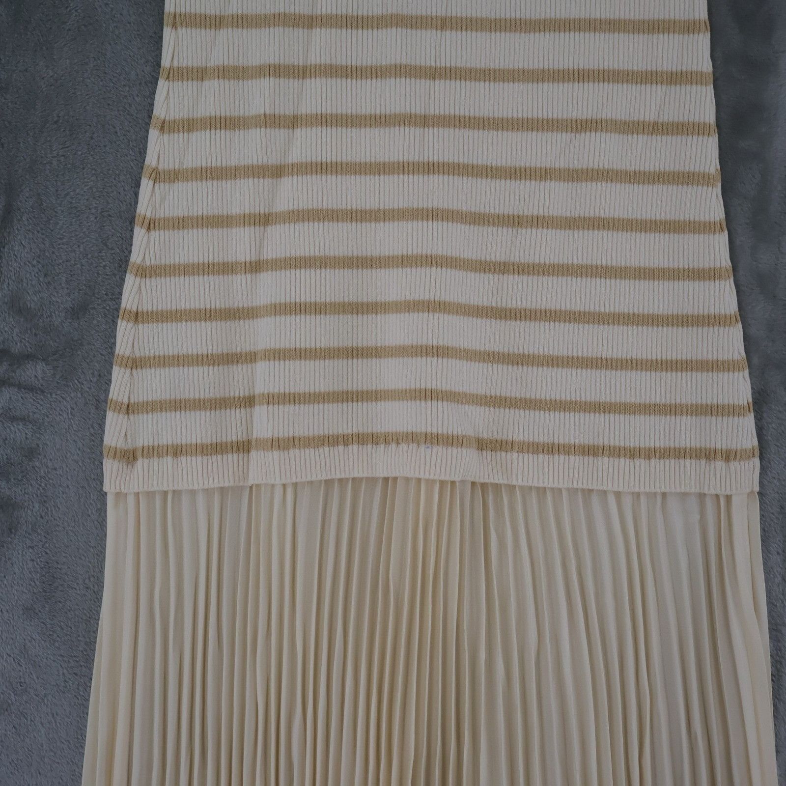 Rag & Bone rag & bone Millie Strip Tank Dress Women L Pleated Maxi Boho Size L / US 10 / IT 46 - 13 Thumbnail