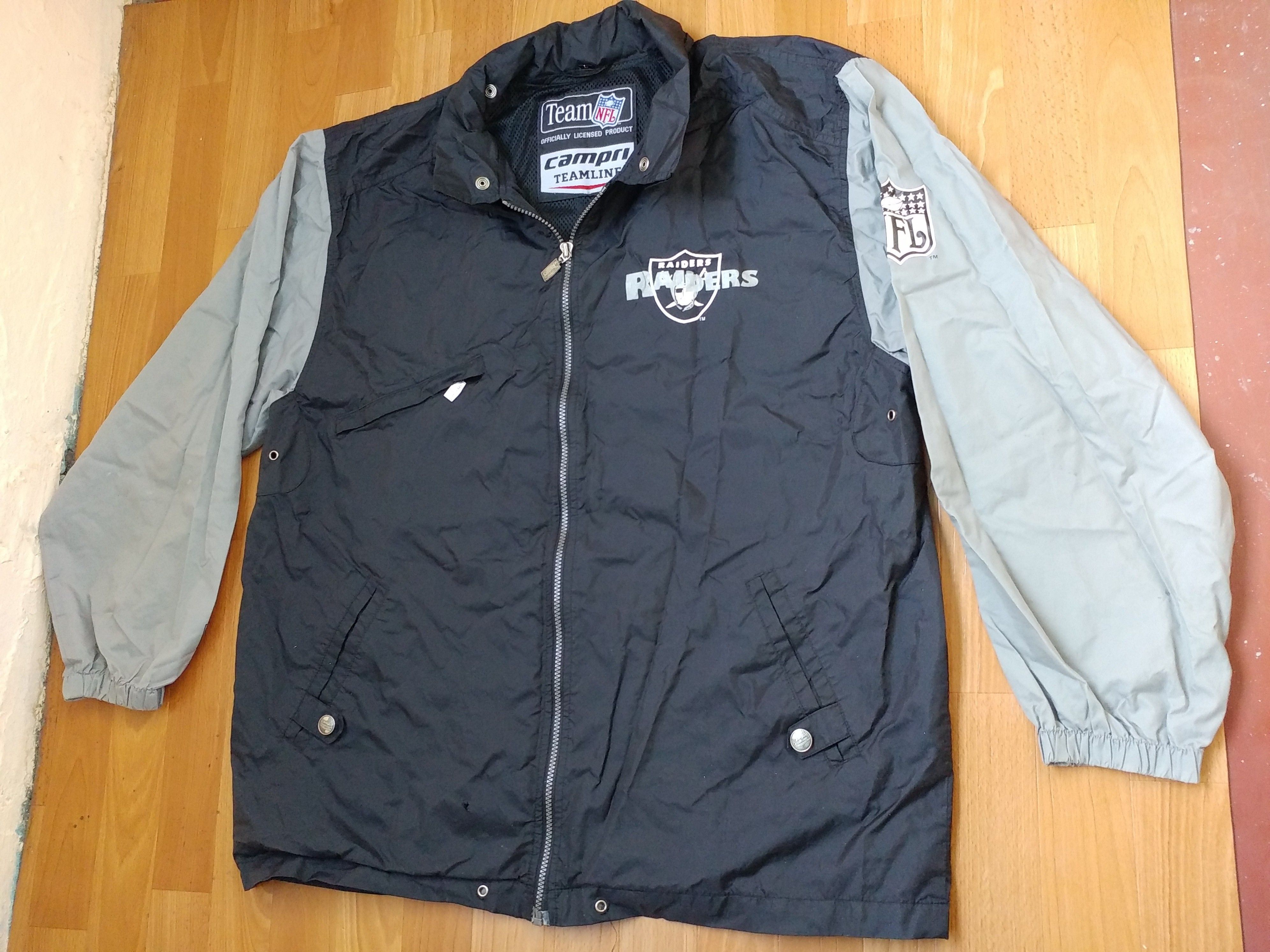 NFL Los Angeles Raiders jacket Campri Teamline Oakland vintage L Size US L / EU 52-54 / 3 - 11 Thumbnail