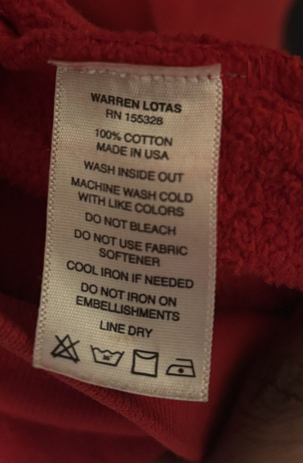 Eric Emanuel × Warren Lotas E.E x Warren Lotas Hoodie Size US L / EU 52-54 / 3 - 5 Thumbnail