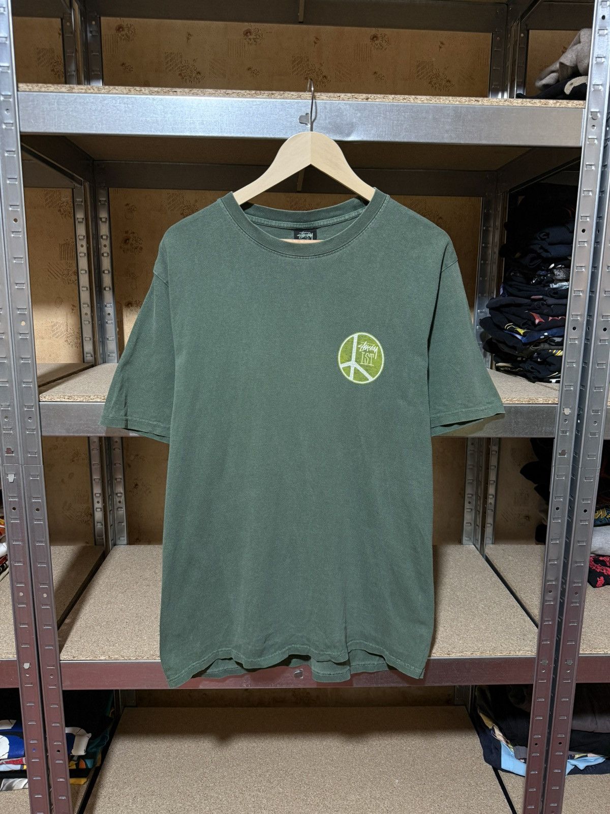Stussy × Vintage Vintage 2000’s Stussy IST Made In USA T-Shirt Y2K Hype Size US M / EU 48-50 / 2 - 2 Thumbnail