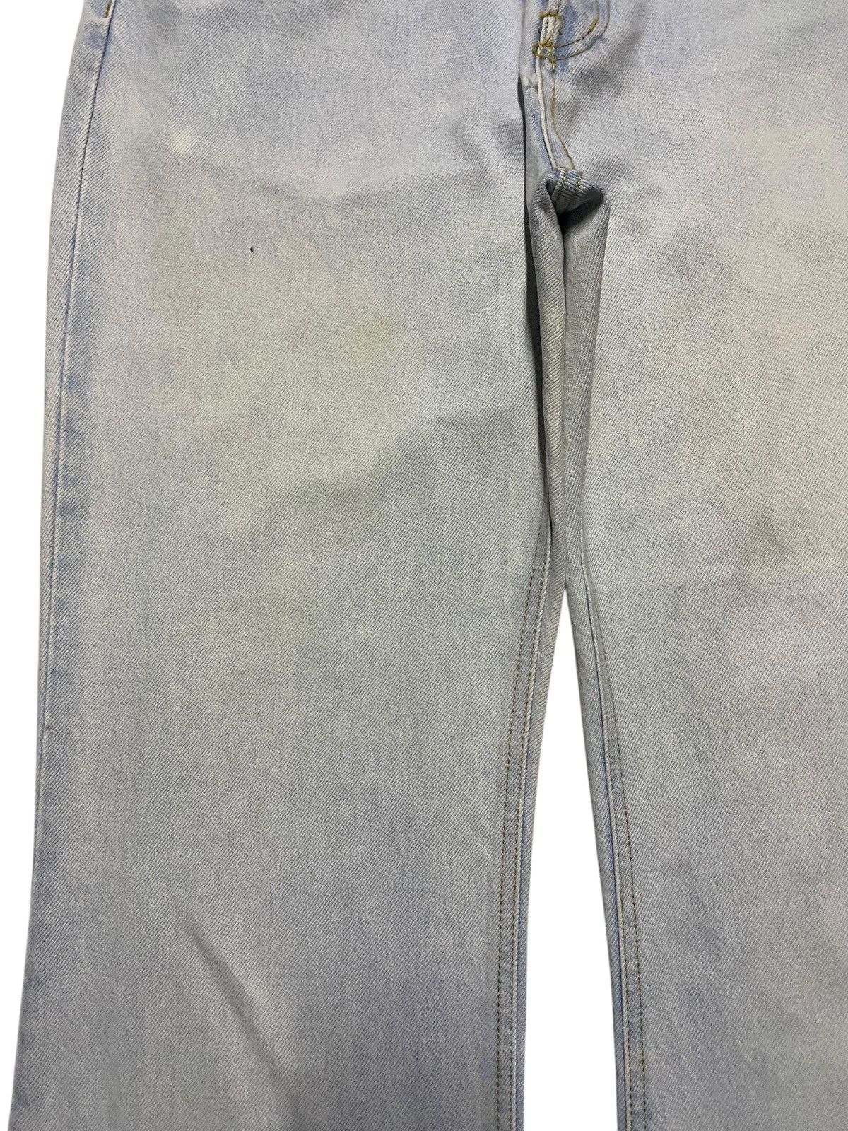 Balmain × H&M Vintage H&M Light Wash Super Wide Leg Jeans Size US 33 - 7 Thumbnail