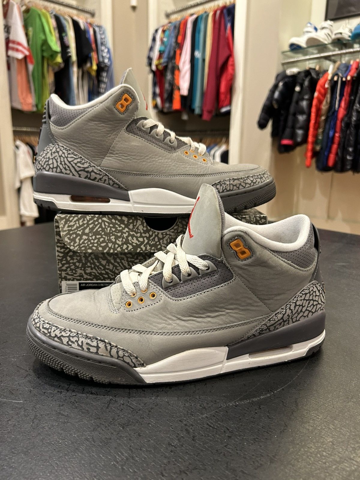 Jordan Brand Jordan 3 Retro ‘Cool Grey’ Size US 10 / EU 43 - 1 Thumbnail