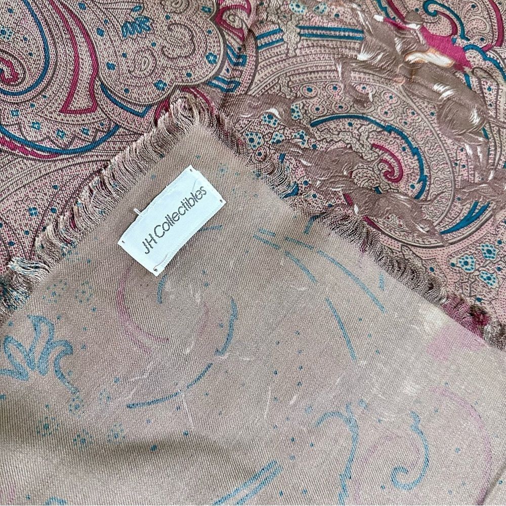 JH Collectibles Vintage JH Collectibles Equestrian Horse Hunting theme rayon Size ONE SIZE - 9 Thumbnail