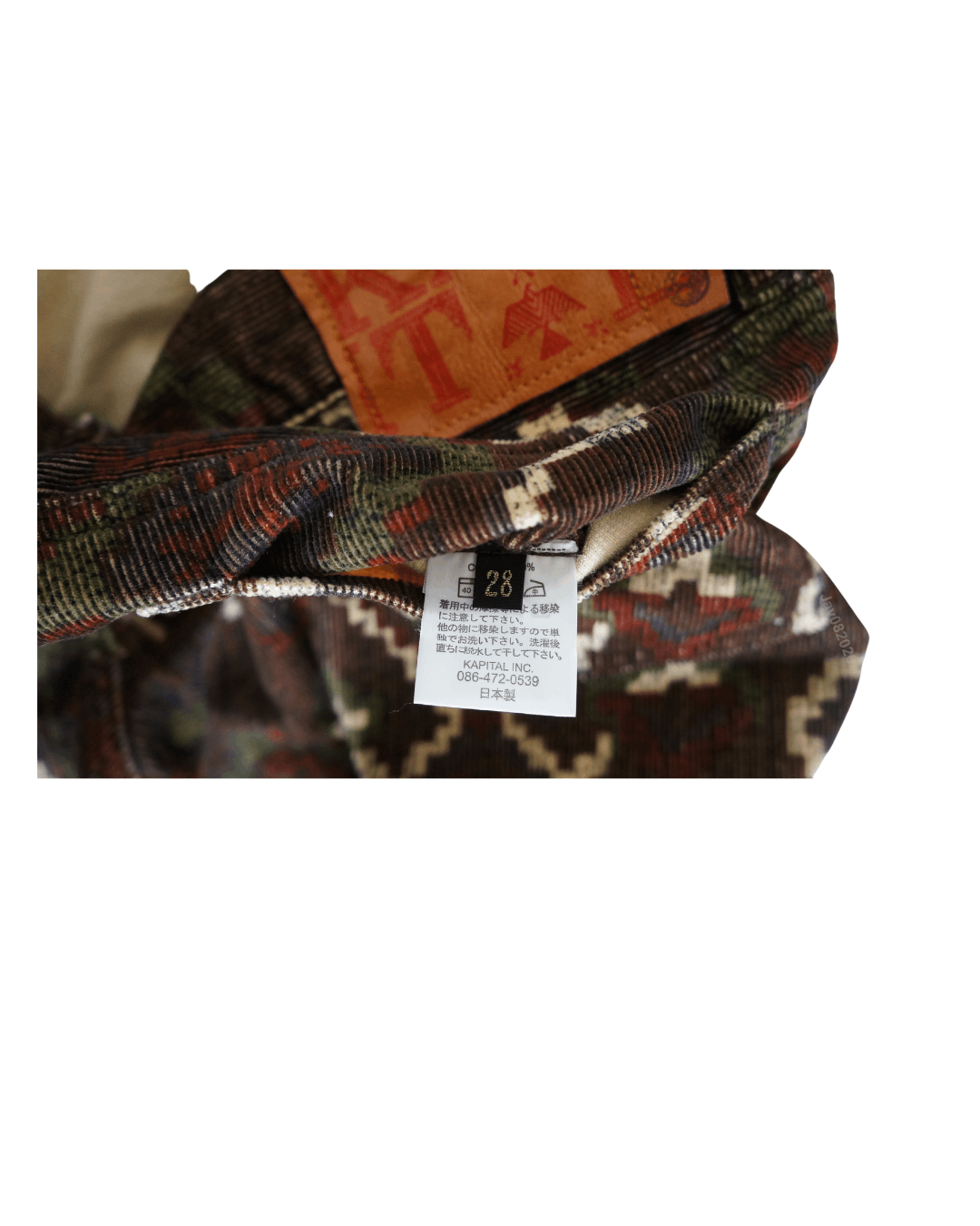 Kapital Kapital Corduroy Pattern Pant Size US 28 / EU 44 - 5 Thumbnail