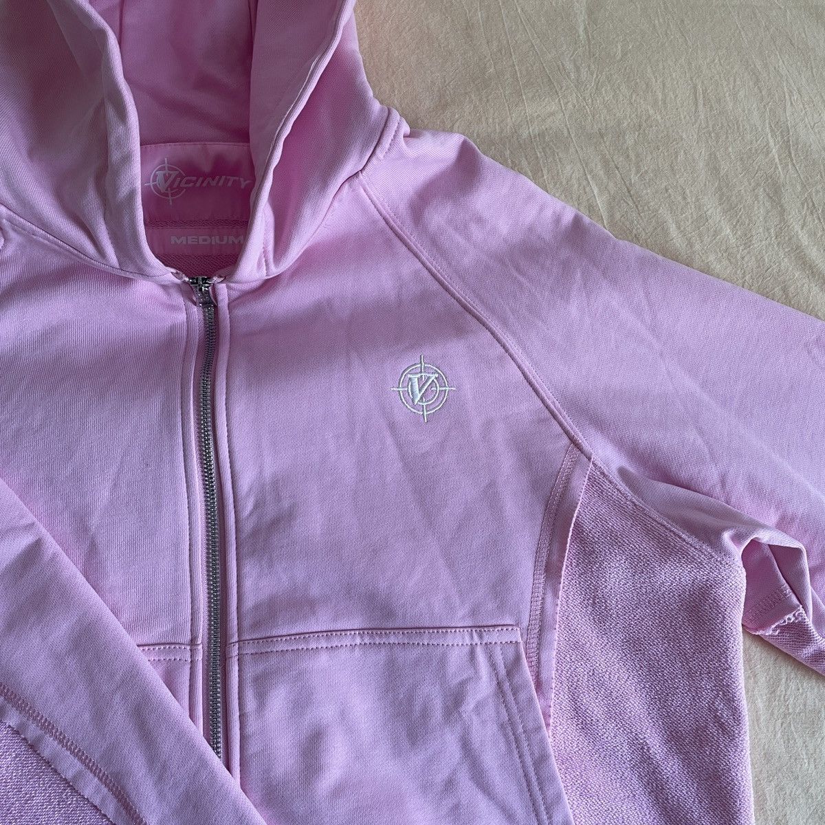 Other Vicinity Inside Out Zip Hoodie Pink (Medium) Size US M / EU 48-50 / 2 - 3 Thumbnail