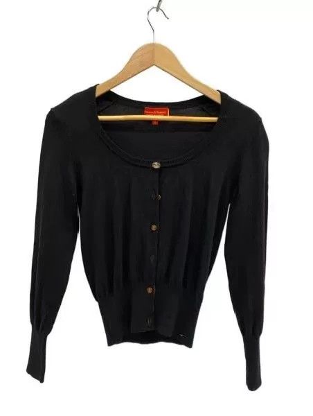 Vivienne Westwood Vivienne Westwood Red Label Black Wool Cardigan Size M / US 6-8 / IT 42-44 - 1 Thumbnail