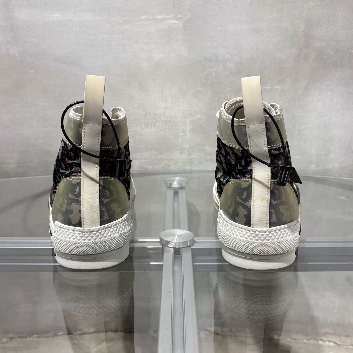 Dior Dior high-top oblique sneakers black white EUR 40 Size US 7 / EU 40 - 6 Thumbnail