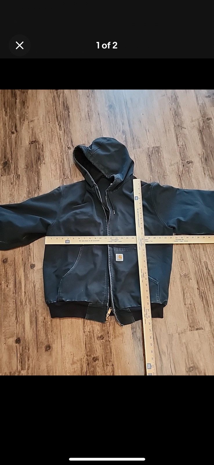 Carhartt Vintage J131 Carhartt Hooded Jacket Size US L / EU 52-54 / 3 - 8 Thumbnail