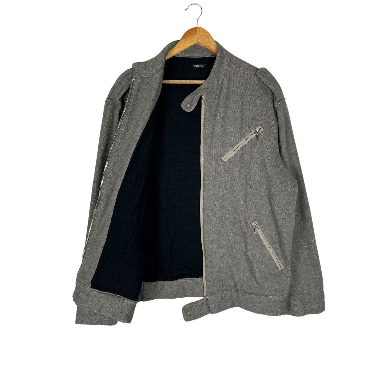 Haze × Japanese Brand 🌟HAZE BIKERS ZIPPER JACKET Size US XL / EU 56 / 4 - 8 Thumbnail
