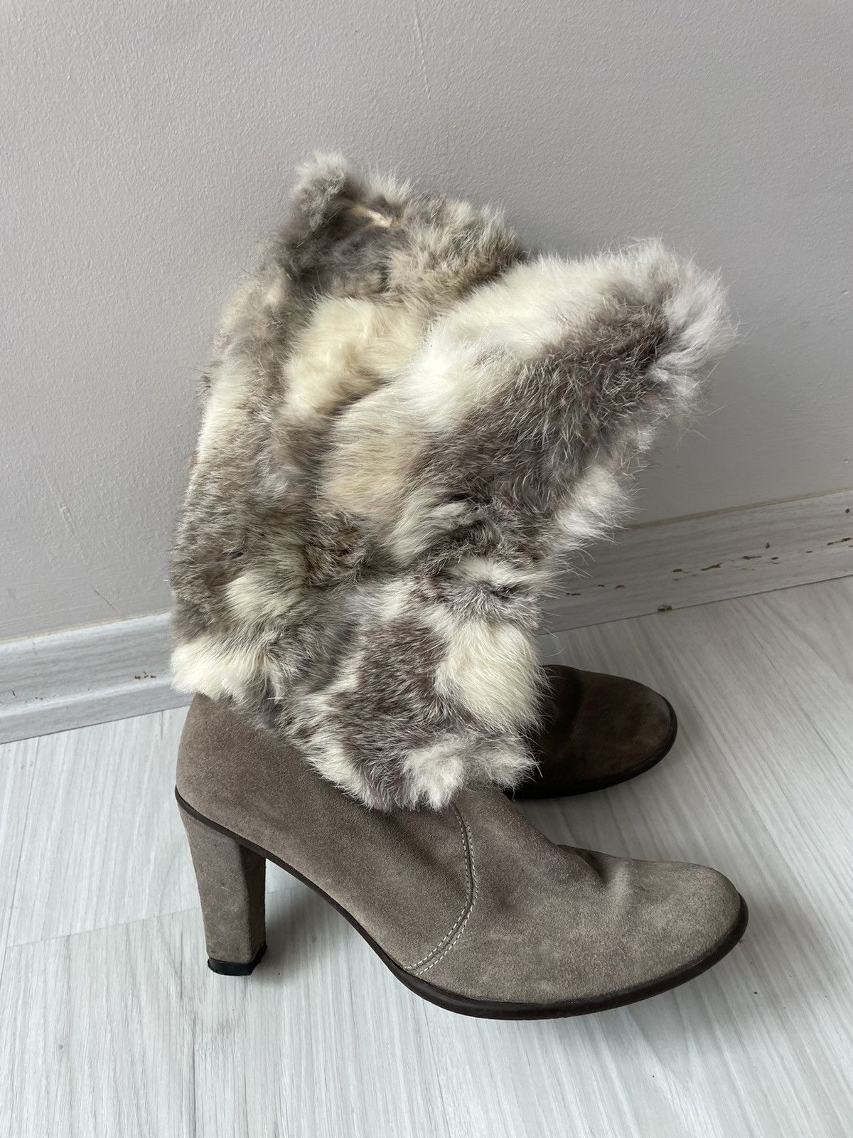 Vintage Vintage fur boots Size US 7.5 / IT 37.5 - 6 Thumbnail