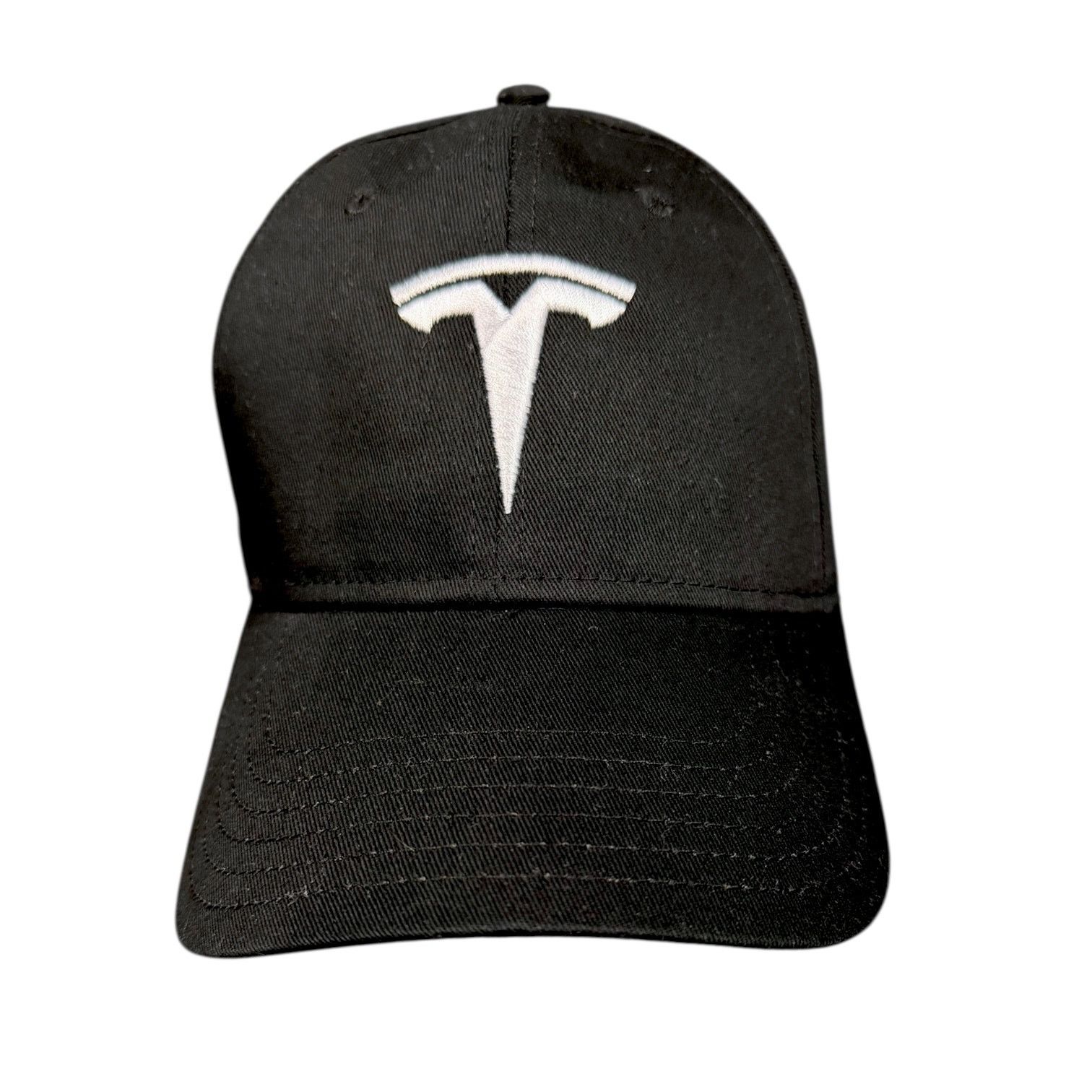 Otto Tesla Classic Logo Black Strapback Otto Logo Hat - OSFM Size ONE SIZE - 1 Thumbnail