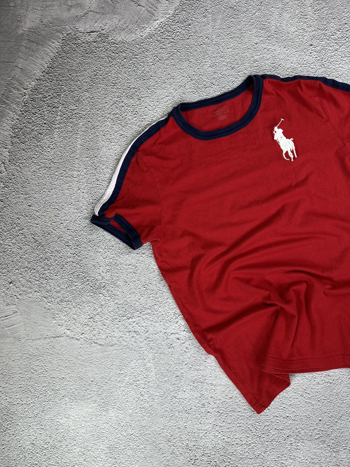 Polo Ralph Lauren × Vintage Vintage Polo Ralph Lauren T-Shirt Big Logo Y2K Style Size US S / EU 44-46 / 1 - 2 Thumbnail