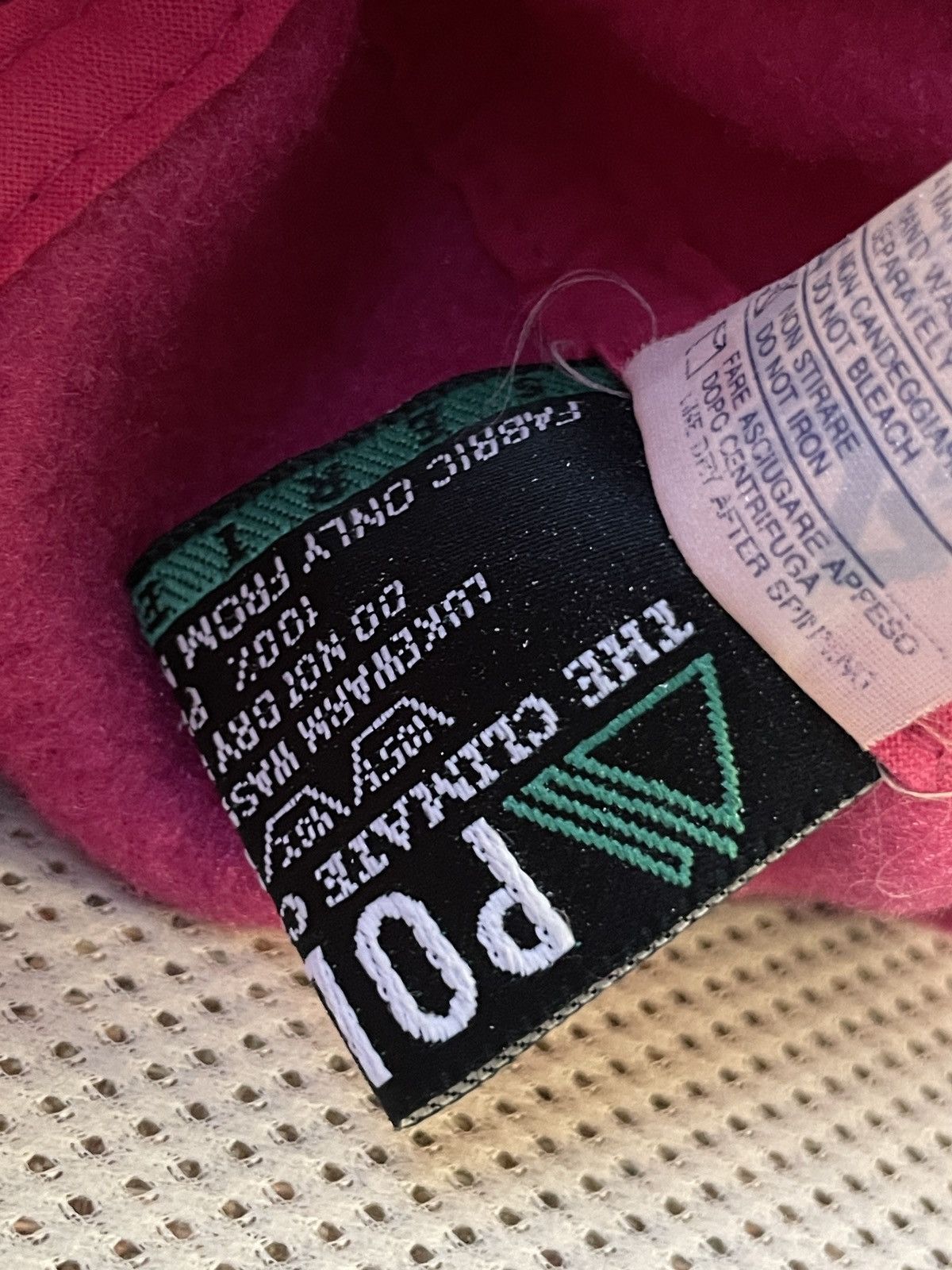 Fila Fila 90s pink Gorpcore fleece Hat Magic line Cap polartec Size ONE SIZE - 9 Thumbnail