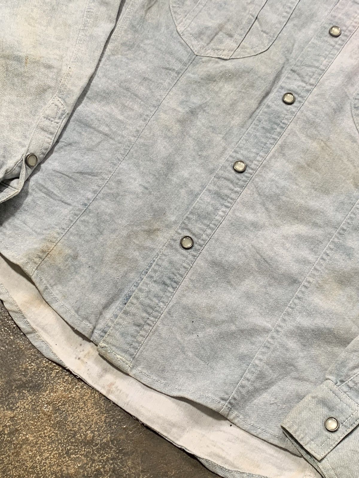 If Six Was Nine × In The Attic × Le Grande Bleu (L.G.B.) In The Attic western shirt Size US M / EU 48-50 / 2 - 5 Thumbnail