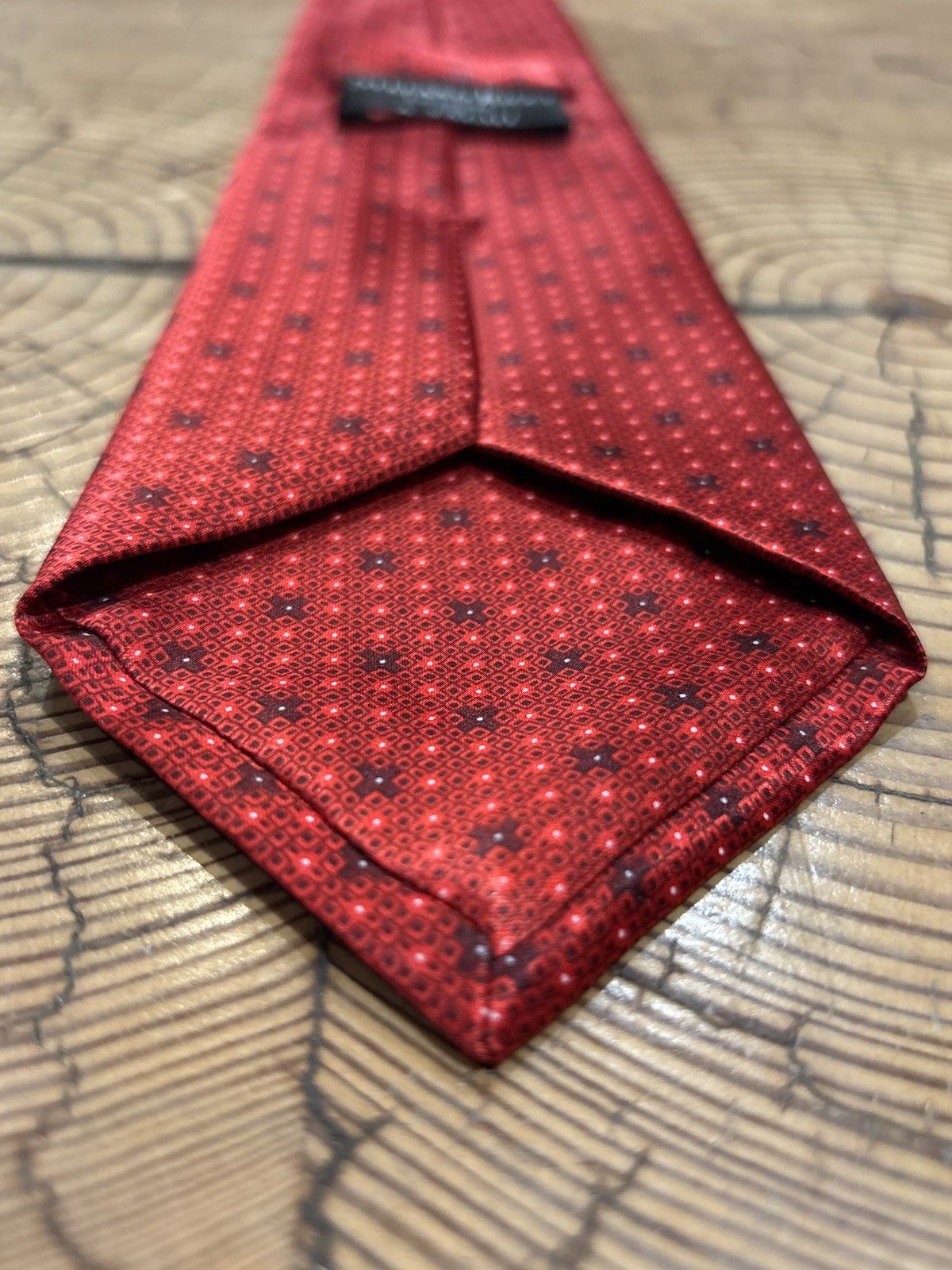 Stefano Ricci Stefano Ricci x A. Taghi Exclusive Red Silk Tie Size ONE SIZE - 3 Thumbnail