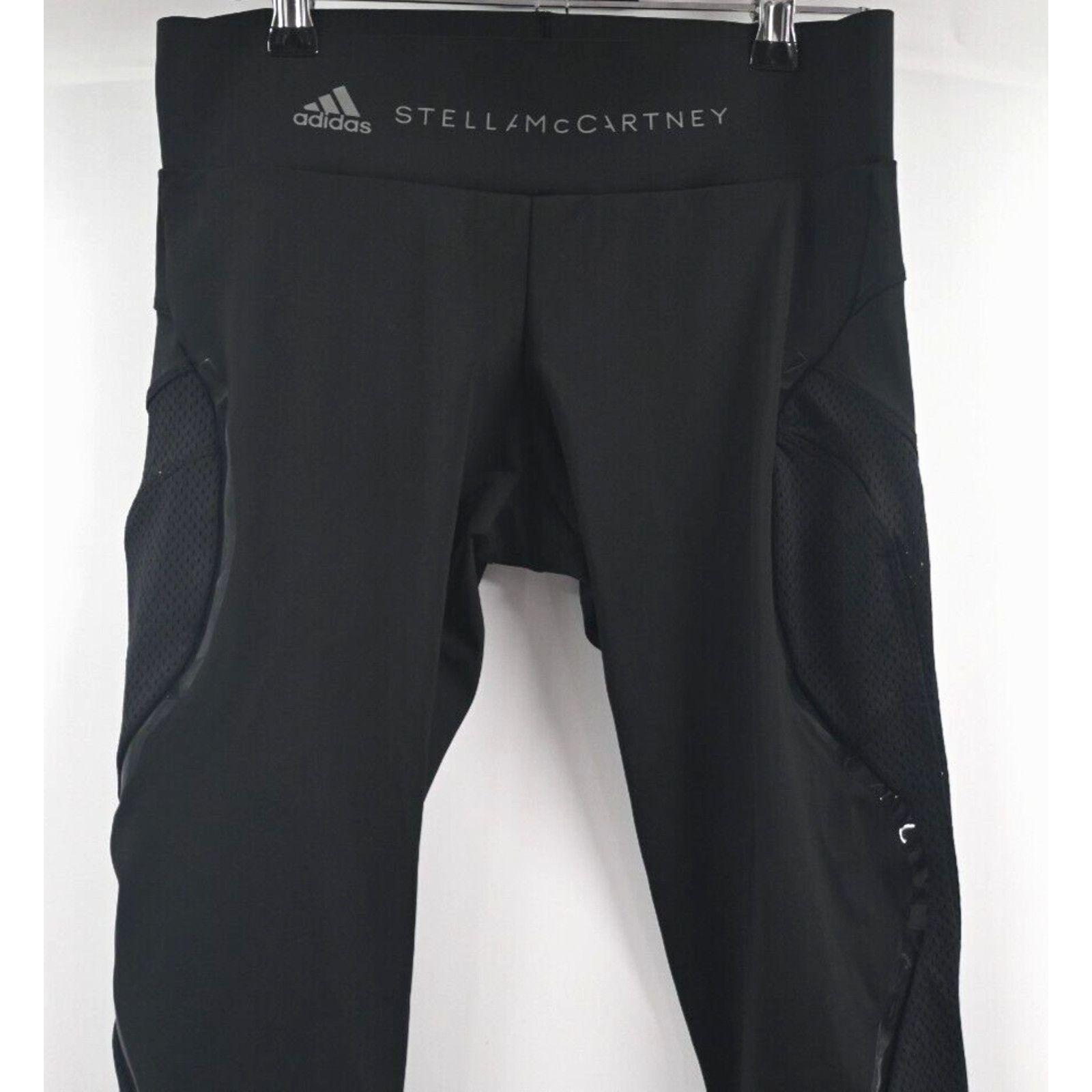 Stella McCartney Adidas Stella McCartney Black Leggings 7/8 Sustainable Small Size 27" / US 4 / IT 40 - 2 Thumbnail