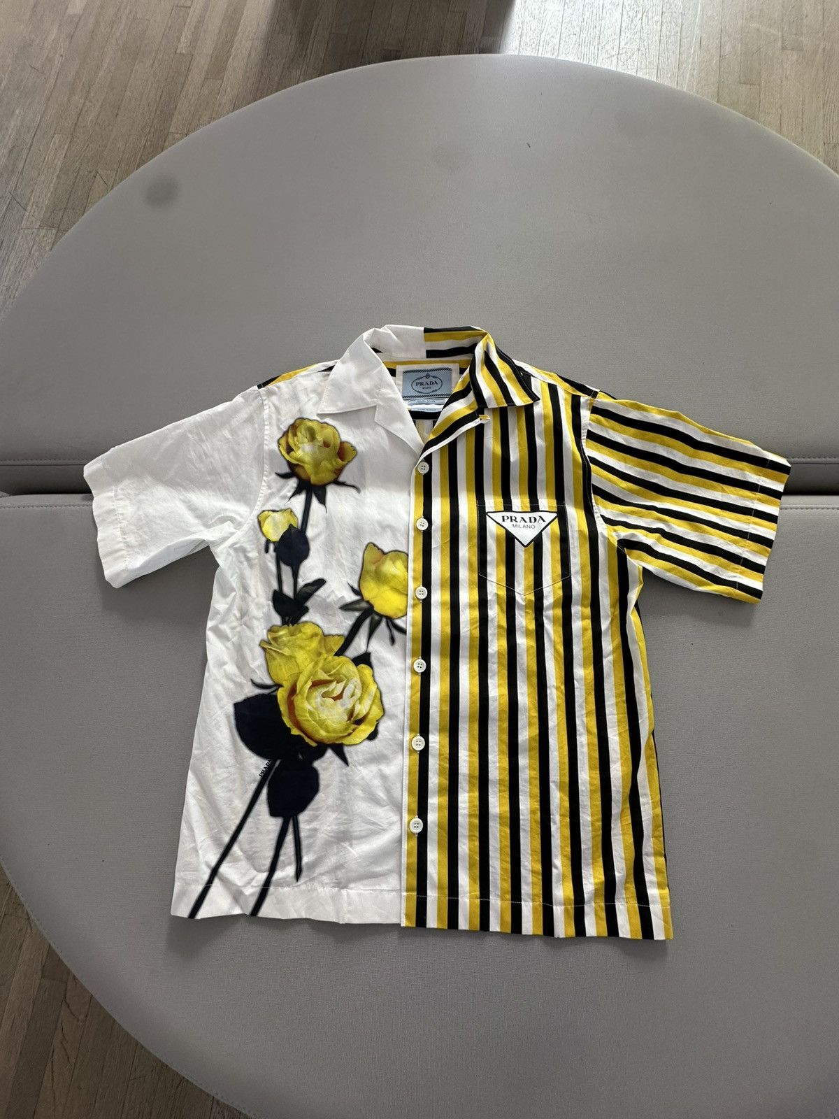 Prada Double Match cotton shirt Size US XS / EU 42 / 0 - 1 Thumbnail