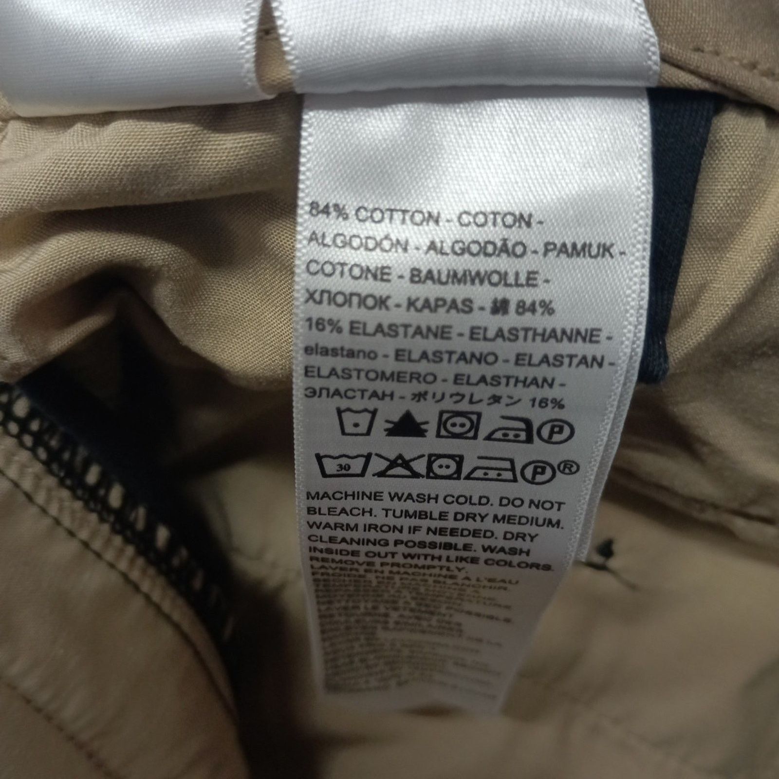 Dockers Dockers Comfort Knit Chino Pants Men's Size 48x30 Black Size US 44 / EU 60 - 5 Thumbnail