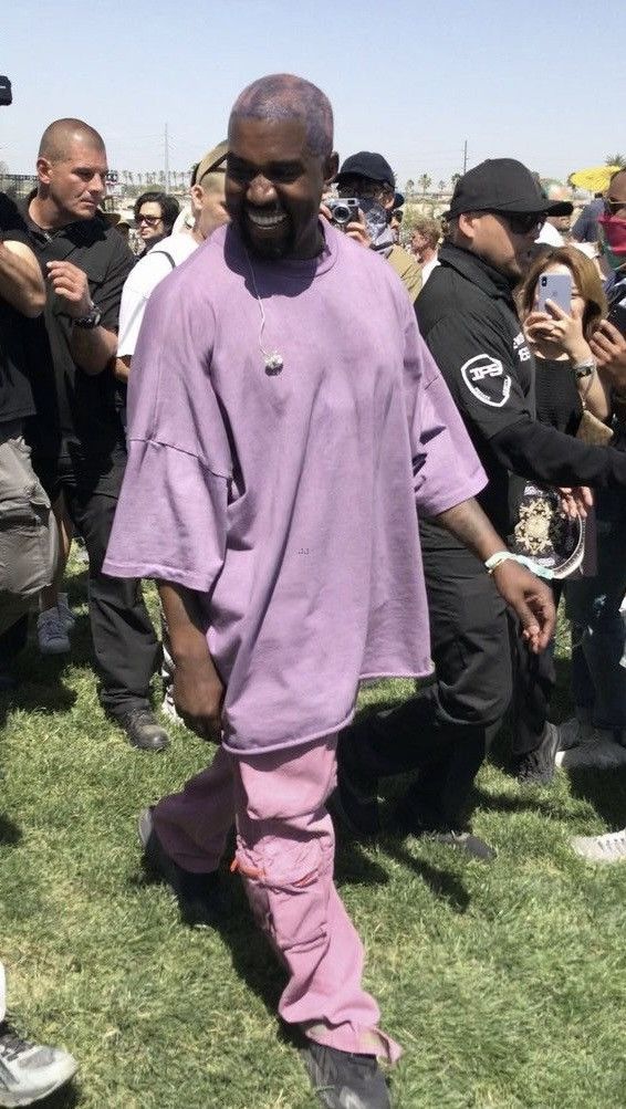 Kanye West SAMPLE Yeezy Season 7 Dark Brown Boxy Coachella Tee Shirt Size US L / EU 52-54 / 3 - 6 Thumbnail