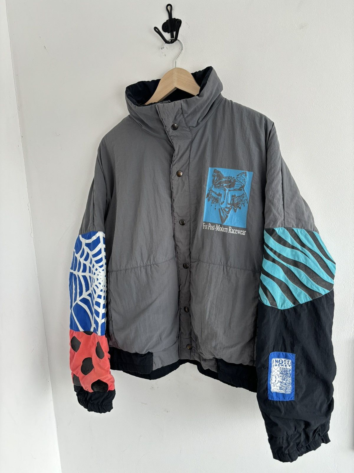 Fox Racing Vintage 80's FOX Post Modern Racewear Rare Jacket Size US M / EU 48-50 / 2 - 1 Thumbnail
