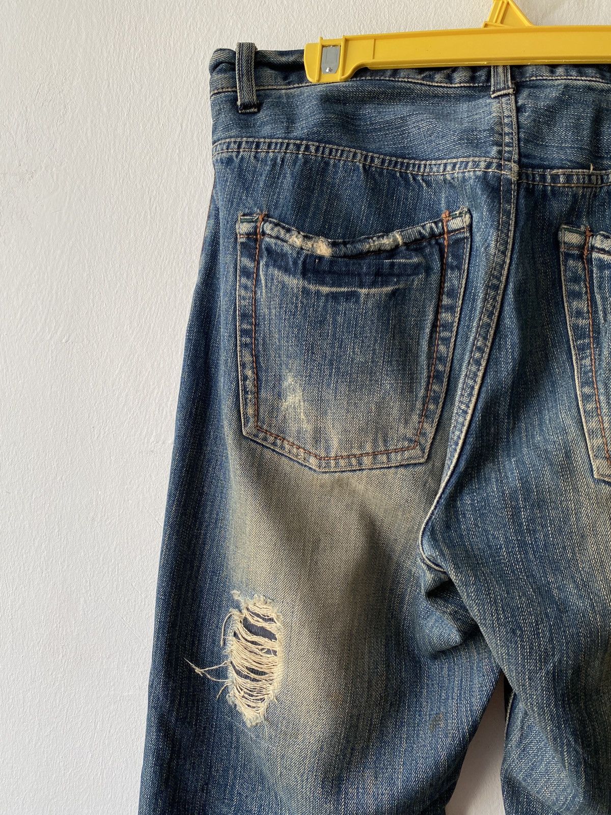 Japanese Brand Japanese Brand Global Work Distressed Denim Size US 32 / EU 48 - 15 Thumbnail