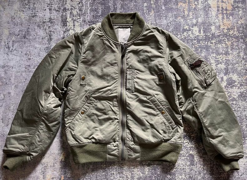 Visvim Visvim Thorson Jkt MA1 16 Mud dyed jacket MA1 Bomber