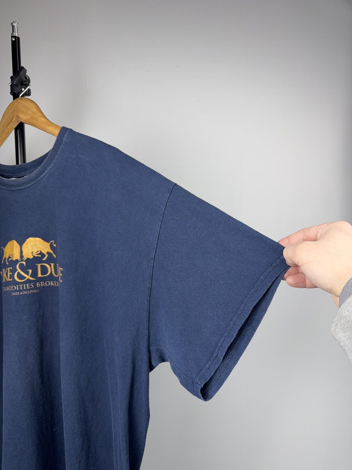 Vintage 90s Duke & Duke Commodities Brokers Trading Places T-Shirt Size US XXL / EU 58 / 5 - 9 Thumbnail