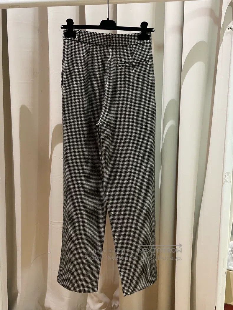 The Row The Row size 0 Houndstooth cashmere trousers Size 24" / US 00 / IT 34 - 2 Thumbnail